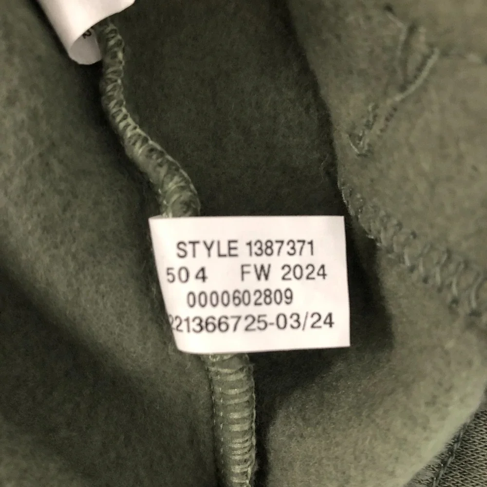 Under Armour Pullover‎ Youth Large Green Two Tone 1/2 Zip Logo Kangaroo Pocket